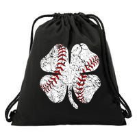 Baseball St Patricks Day, Shamrock, St Patricks Day, Funny St Patricks Day, Drawstring Bag