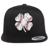 Baseball St Patricks Day, Shamrock, St Patricks Day, Funny St Patricks Day, Flat Bill Trucker Hat