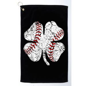 Baseball St Patricks Day, Shamrock, St Patricks Day, Funny St Patricks Day, Platinum Collection Golf Towel