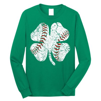 Baseball St Patricks Day, Shamrock, St Patricks Day, Funny St Patricks Day, Long Sleeve Shirt