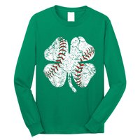 Baseball St Patricks Day, Shamrock, St Patricks Day, Funny St Patricks Day, Long Sleeve Shirt