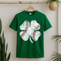 Baseball St Patricks Day, Shamrock, St Patricks Day, Funny St Patricks Day, T-Shirt