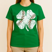 Baseball St Patricks Day, Shamrock, St Patricks Day, Funny St Patricks Day, T-Shirt