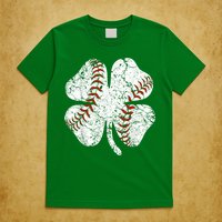 Baseball St Patricks Day, Shamrock, St Patricks Day, Funny St Patricks Day, T-Shirt