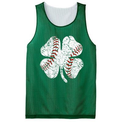 Baseball St Patricks Day, Shamrock, St Patricks Day, Funny St Patricks Day, Mesh Reversible Basketball Jersey Tank