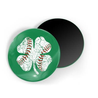 Baseball St Patricks Day, Shamrock, St Patricks Day, Funny St Patricks Day, Magnet