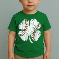 Baseball St Patricks Day, Shamrock, St Patricks Day, Funny St Patricks Day, Toddler T-Shirt
