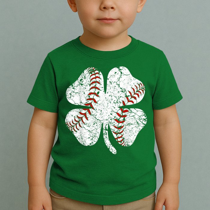 Baseball St Patricks Day, Shamrock, St Patricks Day, Funny St Patricks Day, Toddler T-Shirt
