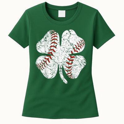 Baseball St Patricks Day, Shamrock, St Patricks Day, Funny St Patricks Day, Womens T-Shirt