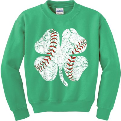 Baseball St Patricks Day, Shamrock, St Patricks Day, Funny St Patricks Day, Kids Sweatshirt
