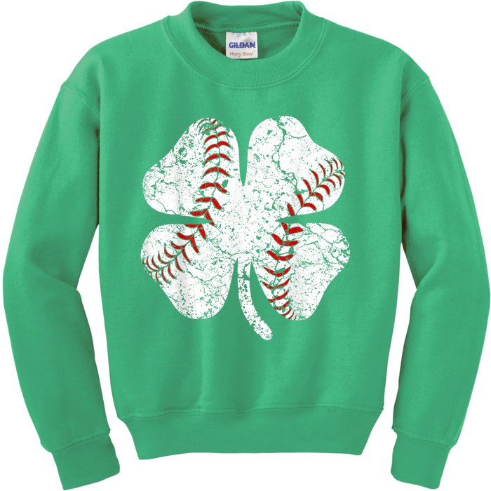 Baseball St Patricks Day, Shamrock, St Patricks Day, Funny St Patricks Day, Kids Sweatshirt