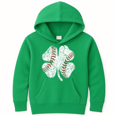 Baseball St Patricks Day, Shamrock, St Patricks Day, Funny St Patricks Day, Kids Hoodie