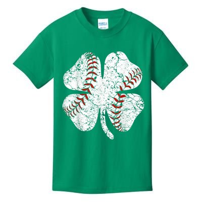 Baseball St Patricks Day, Shamrock, St Patricks Day, Funny St Patricks Day, Kids T-Shirt