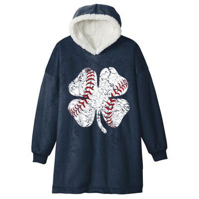 Baseball St Patricks Day, Shamrock, St Patricks Day, Funny St Patricks Day, Hooded Wearable Blanket