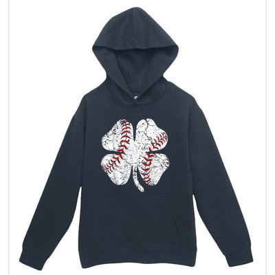 Baseball St Patricks Day, Shamrock, St Patricks Day, Funny St Patricks Day, Urban Pullover Hoodie