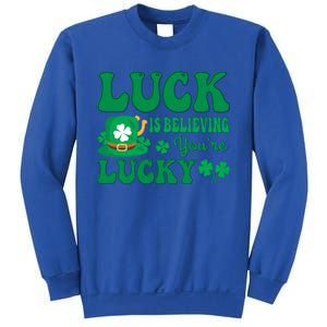 Believing St Patricks Day Cute Gift Sweatshirt