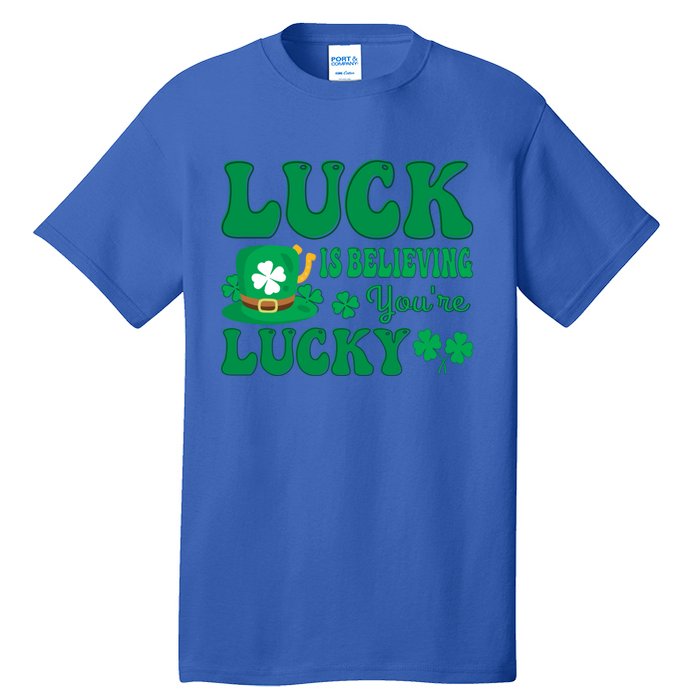 Believing St Patricks Day Cute Gift Tall T-Shirt