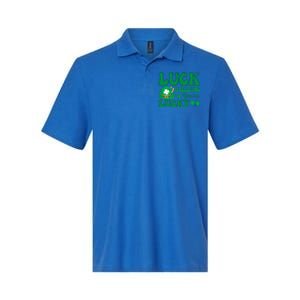 Believing St Patricks Day Cute Gift Softstyle Adult Sport Polo