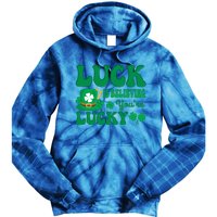 Believing St Patricks Day Cute Gift Tie Dye Hoodie