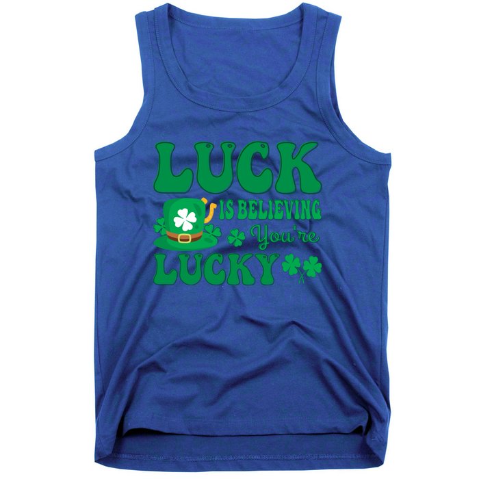 Believing St Patricks Day Cute Gift Tank Top