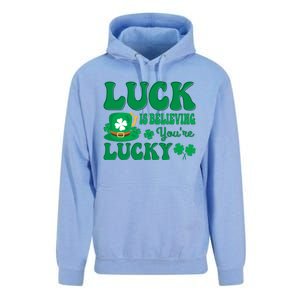 Believing St Patricks Day Cute Gift Unisex Surf Hoodie