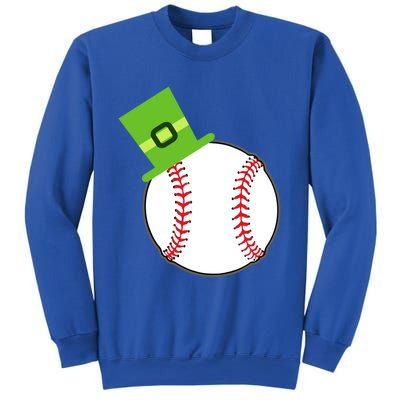 Baseball St Patricks Day Sports Green Leprechaun Hat Gift Sweatshirt