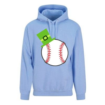 Baseball St Patricks Day Sports Green Leprechaun Hat Gift Unisex Surf Hoodie