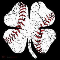 Baseball St Patricks Day Boys Men Catcher Pitcher Shamrock Flatbill Hat