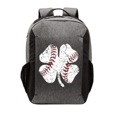 Baseball St Patricks Day Boys Men Catcher Pitcher Shamrock Vector Backpack