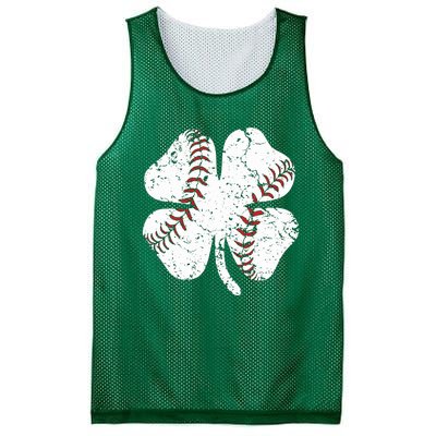 Baseball St Patricks Day Boys Men Catcher Pitcher Shamrock Mesh Reversible Basketball Jersey Tank