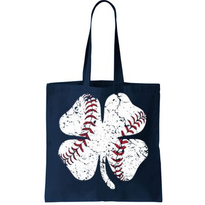 Baseball St Patricks Day Boys Men Catcher Pitcher Shamrock Tote Bag