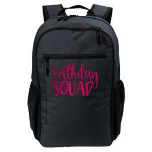 Birthday Squad Party Bday Pink Birthday Gift T Daily Commute Backpack