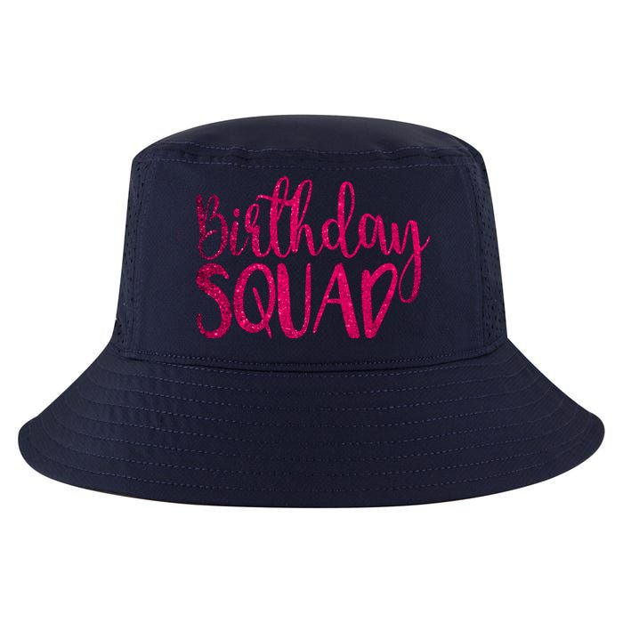 Birthday Squad Party Bday Pink Birthday Gift T Cool Comfort Performance Bucket Hat