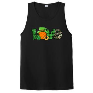 Basketball St Patricks Day Funny Gift PosiCharge Competitor Tank