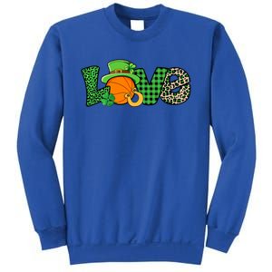 Basketball St Patricks Day Funny Gift Sweatshirt