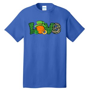 Basketball St Patricks Day Funny Gift Tall T-Shirt