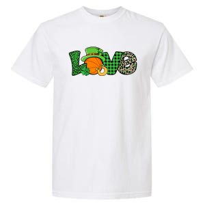 Basketball St Patricks Day Funny Gift Garment-Dyed Heavyweight T-Shirt