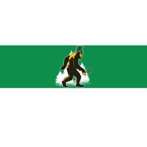 Bigfoot St Patricks Day Bumper Sticker