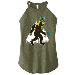 Bigfoot St Patricks Day Women's Perfect Tri Rocker Tank