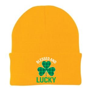 Blessed St Patricks Day Meaningful Gift Knit Cap Winter Beanie