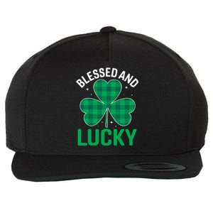 Blessed St Patricks Day Meaningful Gift Wool Snapback Cap