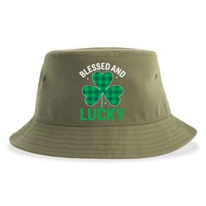 Blessed St Patricks Day Meaningful Gift Sustainable Bucket Hat