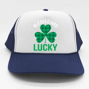 Blessed St Patricks Day Meaningful Gift Trucker Hat