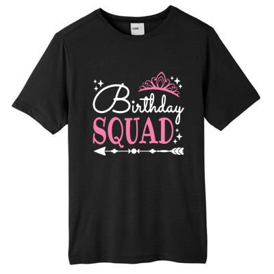 Birthday Squad Party Bday Queen Cute Tall Fusion ChromaSoft Performance T-Shirt