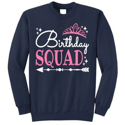 Birthday Squad Party Bday Queen Cute Sweatshirt