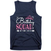 Birthday Squad Party Bday Queen Cute Tank Top