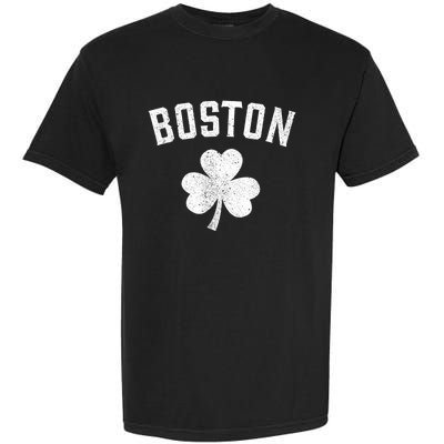 Boston, St Patrick's day - Patty's day shamrock tee Garment-Dyed Heavyweight T-Shirt