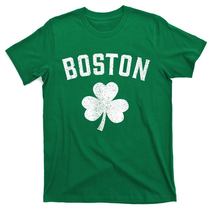 Boston, St Patrick's day - Patty's day shamrock tee T-Shirt