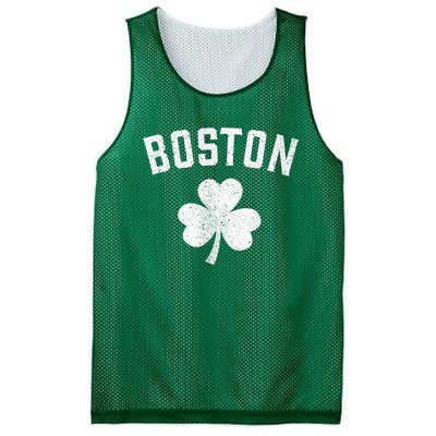 Boston, St Patrick's day - Patty's day shamrock tee Mesh Reversible Basketball Jersey Tank