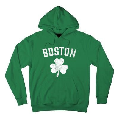 Boston, St Patrick's day - Patty's day shamrock tee Tall Hoodie